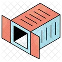 Container Freight Cargo Icon