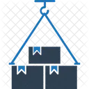 Container Lifting Cargo Container Icon