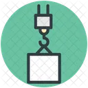 Container Lifter Weight Icon