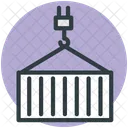 Container Lifter Weight Icon