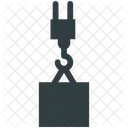 Container Lifter Weight Icon