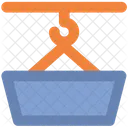Container Lifter Weight Icon