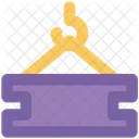 Container Lifter Weight Icon