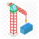 Container Crane Container Hoist Container Lifting Icon