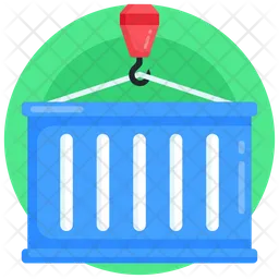 Container Lifting  Icon
