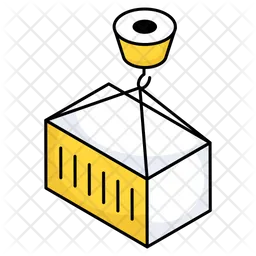 Container Lifting  Icon