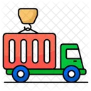 Container Lifting Container Hoist Cargo Container Icon