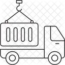 Container Lifting  Icon