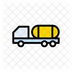 Container-LKW  Symbol