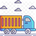 Container-LKW  Symbol