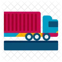 Container-LKW  Symbol