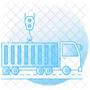 Container Loading  Icon