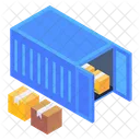 Cargo Loading Container Loading Logistic Loading Icon