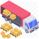 Container Loading  Icon