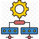 Container Orchestration Orchestration Network Icon