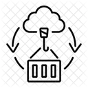 Container Orchestration Automation Updation Icon