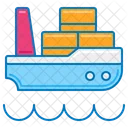 Cargo Barge Icon