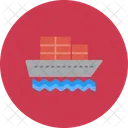 Ship Cargo Ship Transportation Icon