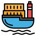 Container Ship  Icon