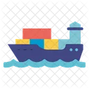 Container Ship  Icon