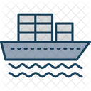 Container Ship  Icon
