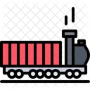 Train Locomotive Container Icon