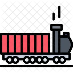 Container Train  Icon
