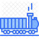 Container Train Locomotive Container Locomotive Icon
