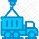 Container Truck Transportation Icon