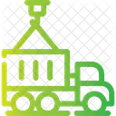 Container Truck Transportation Icon