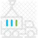 Container Truck Transportation Icon
