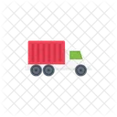 Truck Container Shipping Icon