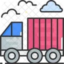 Container Truck Cargo Truck Logistics Icon
