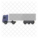 Container Truck Means Of Transport Truck Icon