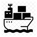 Container Vessel Container Ship Cargo Container Ship Icon