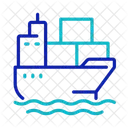 Container Vessel Container Ship Cargo Container Ship Icon