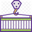 Fracht Container Lagerung Icon