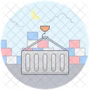 Containerkran  Symbol