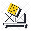 Cargo Delivery Pallet Icon
