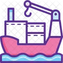 Marientime Shipment Sea Icon