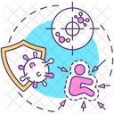 Contain Antibody Child Care Icon