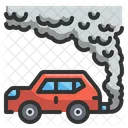 Contaminación del coche  Symbol