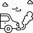 Contaminación del coche  Icono