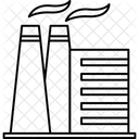 Contaminación de fábrica  Icono