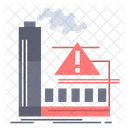 Contaminación de fábrica  Icono