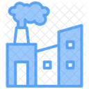 Contaminación de fábrica  Icono