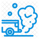 Contaminación por gas  Icono