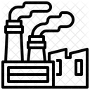 Contaminación del aire co  Icono