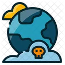 Globo Mundo Contaminacion Icon