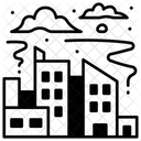 Contaminación industrial  Icono